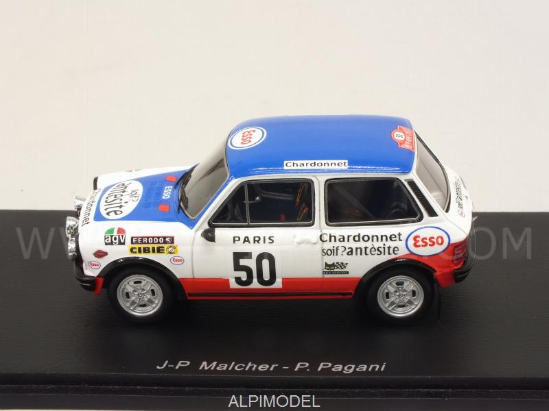Autobianchi A112 Abarth #50 Rally Monte Carlo 1976 Malcher - Pagani - spark-model