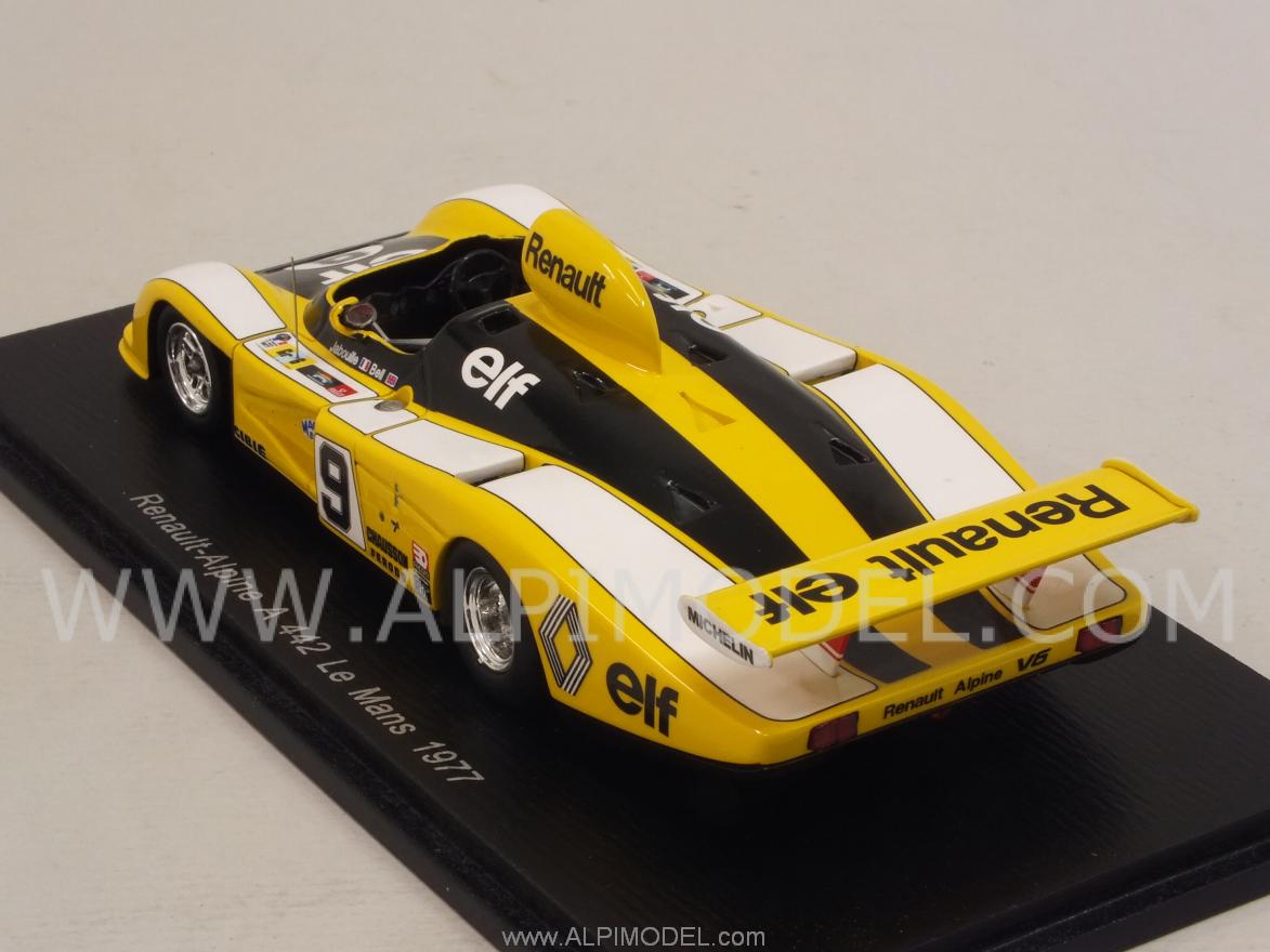 Alpine Renault A442 #9 Le Mans 1977 Jabouille - Bell - spark-model