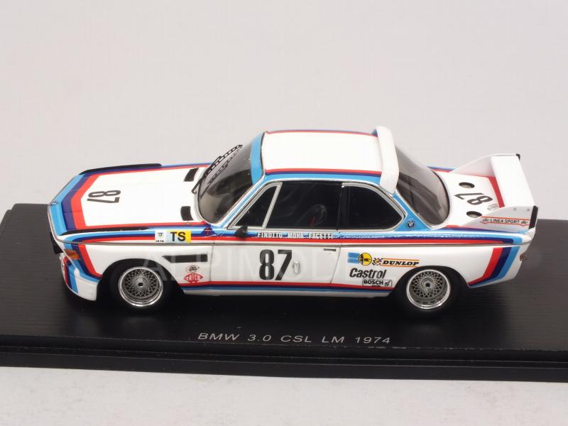 BMW 3.0 CSL #87 Le Mans 1974 Finotto - Facetti - Mohr - spark-model