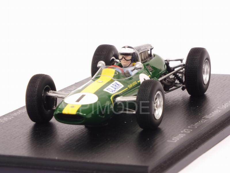 Lotus 33 Climax V8 F1 Sieger GP Deutschland 1965 Weltmeister Clark Spark 1:43