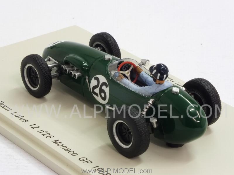 Lotus 12 #26 GP Monaco 1958 Graham Hill - spark-model