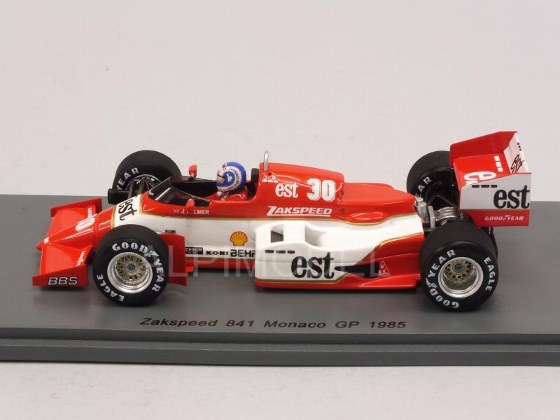 Zakspeed 841 #30 GP Monaco 1985 Jonathan Palmer - spark-model