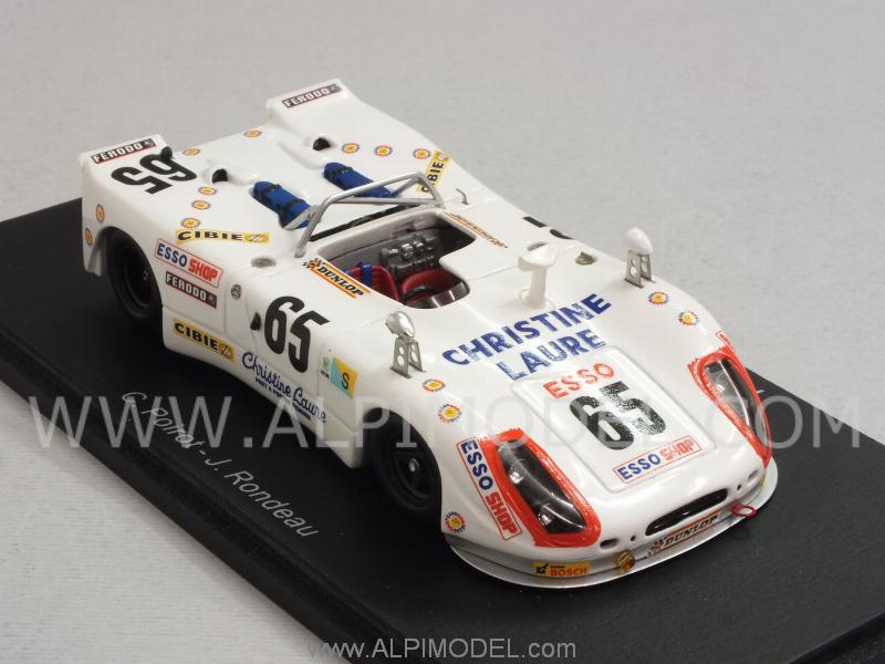 Porsche 908/2 #65 Le Mans 1974  Poirot -  Rondeau - spark-model