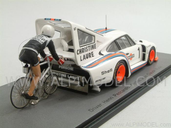 Porsche 935 Bicycle Speed Record 1977  Rude - Pescarolo - spark-model