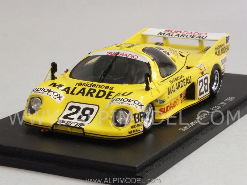 Rondeau M379 C #28 Le Mans 1983 V. Elford - A. C. Verney - J. Gouhier by spark-model