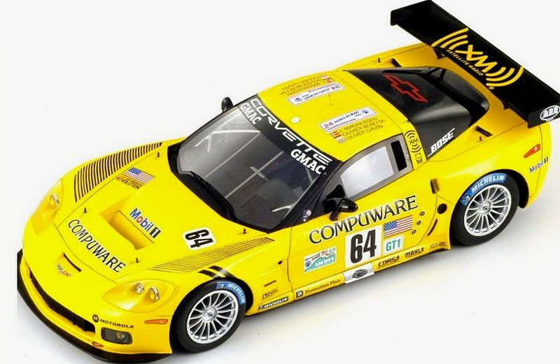 Chevrolet Corvette C6R #64 Le Mans 2005 1:24 by spark-model