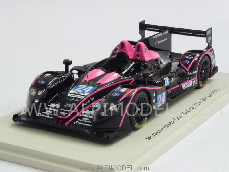 Morgan-Nissan OAK Racing #24 Le Mans 2013 Pla - Heinemeier Hansson - Alex Brundle by spark-model