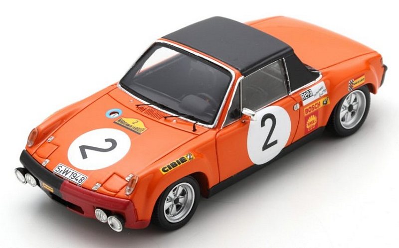 Porsche 914/6 #2 Marathon de la Route 1970 Ballot Lena - Koob - Stekkonig by spark-model