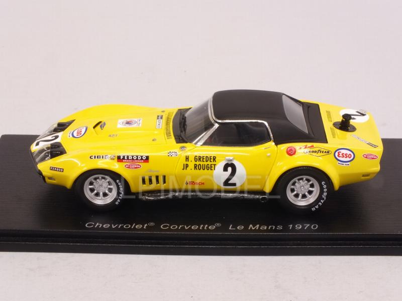 Chevrolet Corvette #2 Le Mans 1970 Greder - Rouget - spark-model