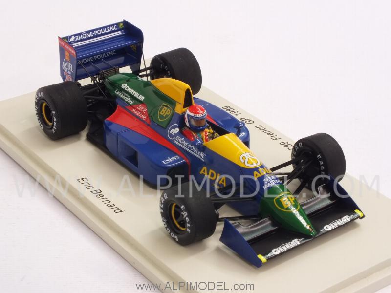 Lola LC89 #29 GP France 1989 Eric Bernard - spark-model