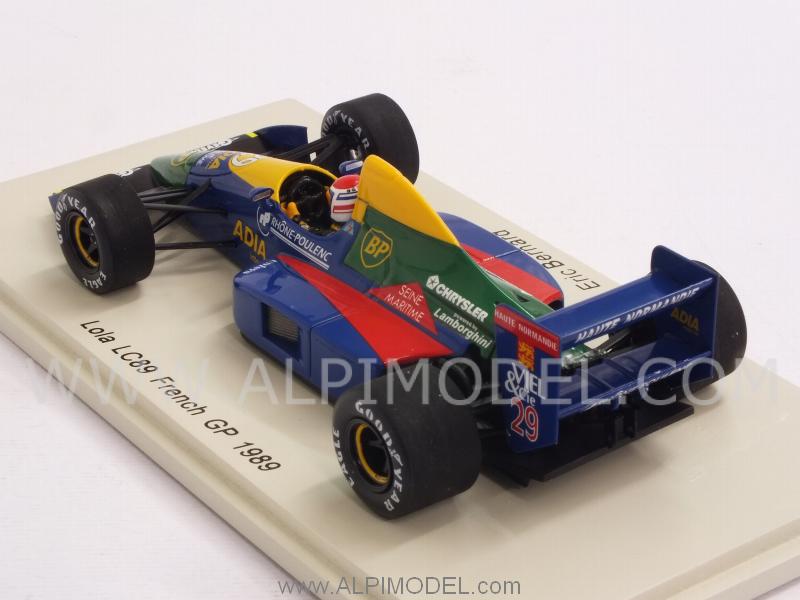 Lola LC89 #29 GP France 1989 Eric Bernard - spark-model