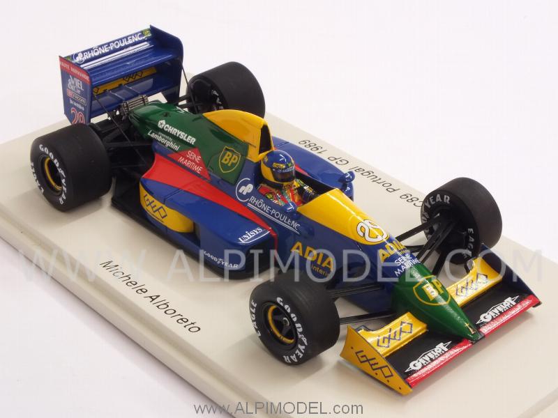 Lola LC89 #29i GP Portugal 1989 Michele Alboreto - spark-model