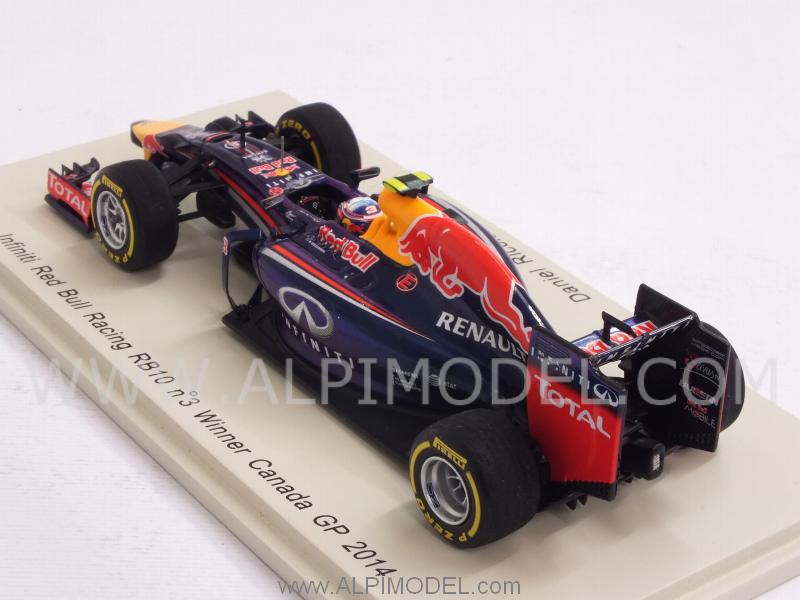 Red Bull RB10 #3 Winner GP Canada 2014 Daniel Ricciardo - spark-model
