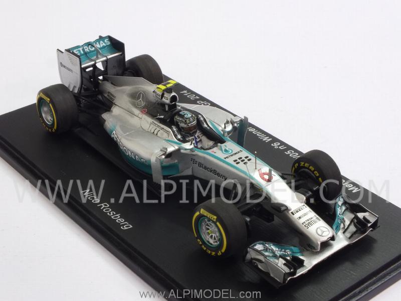 Mercedes F1 W05 Winner GP Australia 2014 Nico Rosberg - spark-model