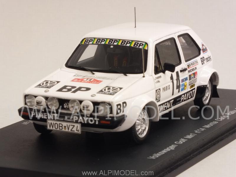 Volkswagen Golf Mk1 #14 Rally Monte Carlo 1980 Therier - Vial by spark-model