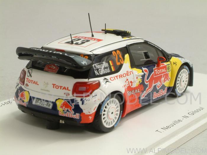 Citron DS3 WRC #23 Rally Monte Carlo 2012 Neuville - Gilsoul - spark-model