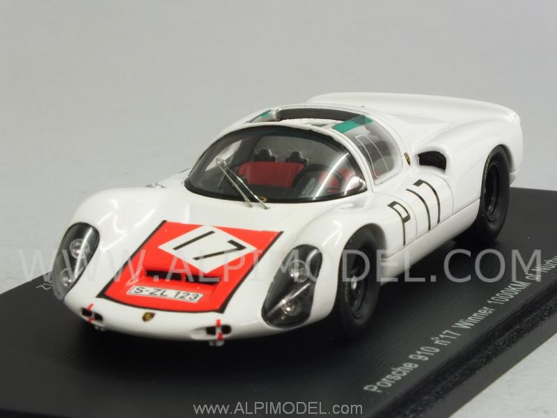 SPARK-MODEL S3464 Porsche 910 #17 Winner 1000Km Nurburgring 1967 Buzzetta -  Schutz 1/43