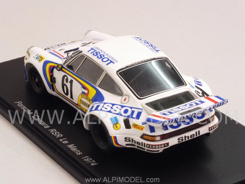 SPARK 1:43 Porsche Carrera RSR TISSOT Le Mans 1974 Elford/référendums-Lena s3494 
