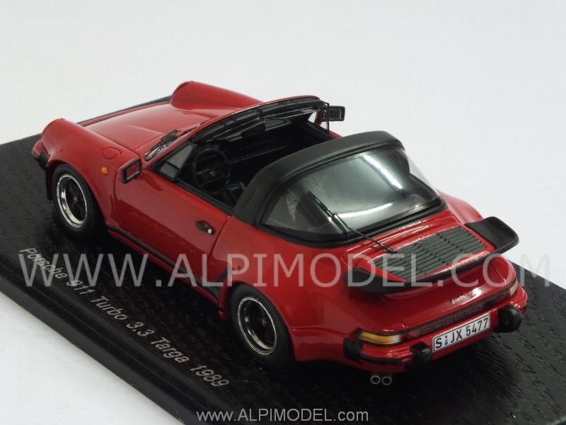 Porsche 911 Turbo 3.3 Targa 1989 (Red) - spark-model