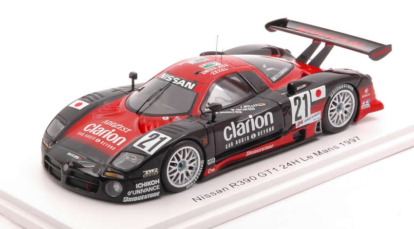 Nissan R390 GT1 #21 Le Mans 1997 Muller - Taylor - Brundle by spark-model