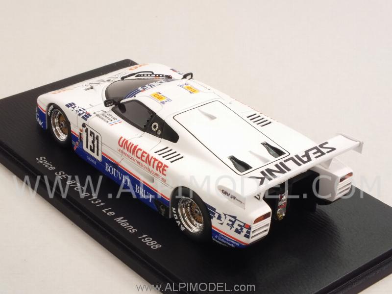 Spice SE87C #131 Le Mans 1988 Grand - Terrien - Guenoun - spark-model