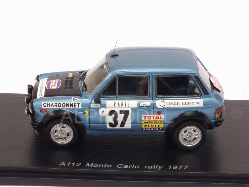 Autobianchi A112 Abarth #37 Rally Monte Carlo 1977 Mouton - Conconi - spark-model
