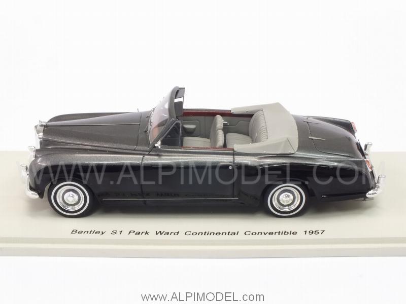 Bentley Continental S1 Park Ward Convertible 1957 (Black/Silver) - spark-model