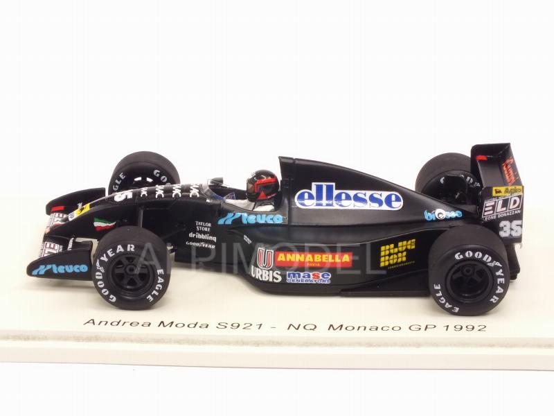 Andrea Moda S921 #35 GP Monaco 1992 Perry McCarthy - spark-model