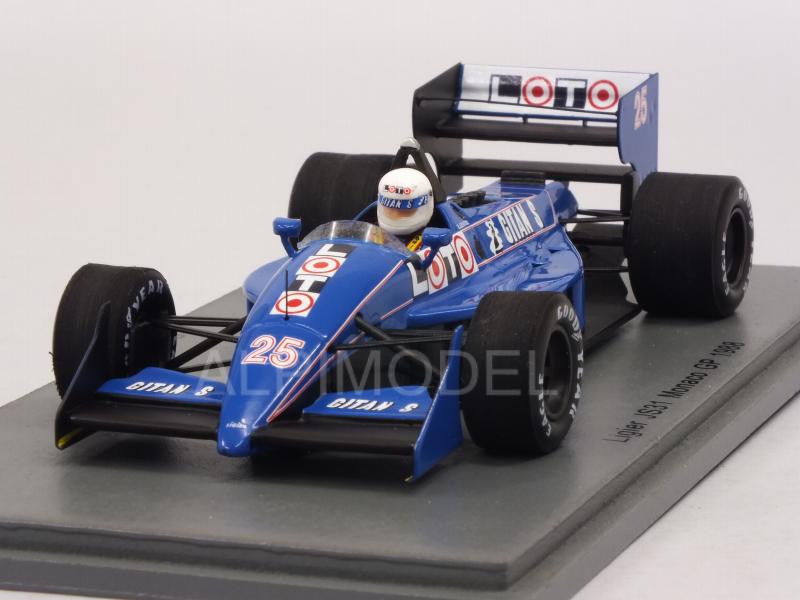 Ligier JS31 #25 GP Monaco 1988 Renee Arnoux by spark-model