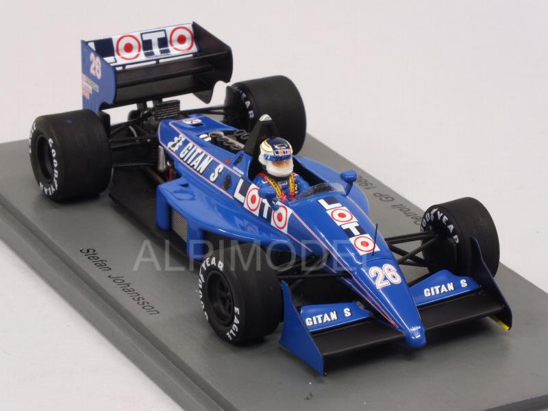Ligier JS31 #26 GP Detroit USA 1988 Stefan Johansson - spark-model