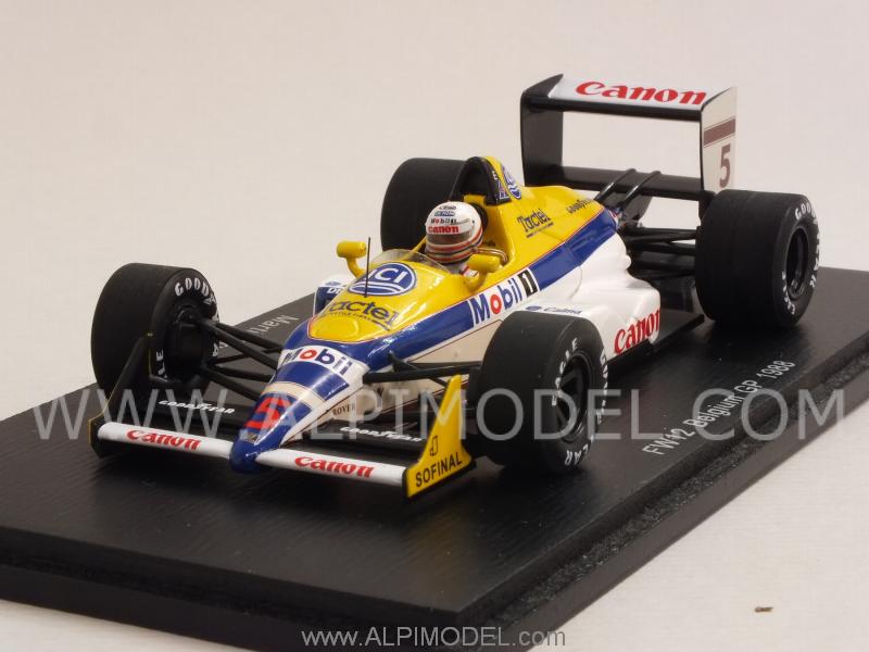 Williams FW12 #5 GP Belgium 1988 Martin Brundle by spark-model