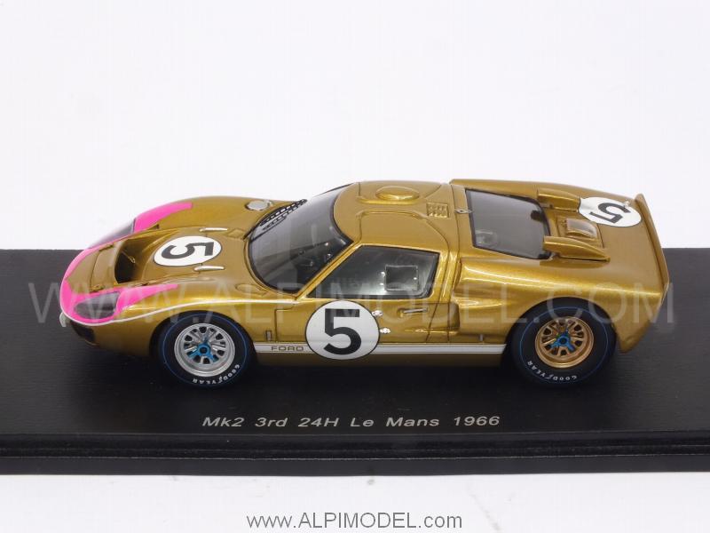 Ford MkII #5 Le Mans 1966 Bucknum - Hutcherson - spark-model