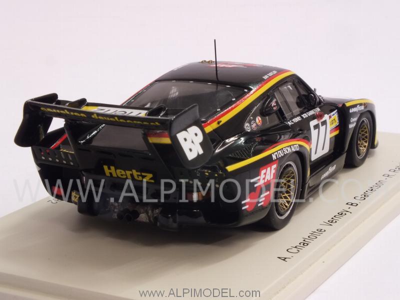 Porsche 935 K3 #77 Le Mans 1982 Charlotte Verney - Garretson - Ratcliff - spark-model
