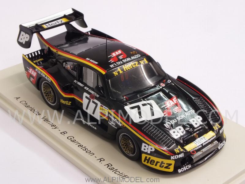 Porsche 935 K3 #77 Le Mans 1982 Charlotte Verney - Garretson - Ratcliff - spark-model