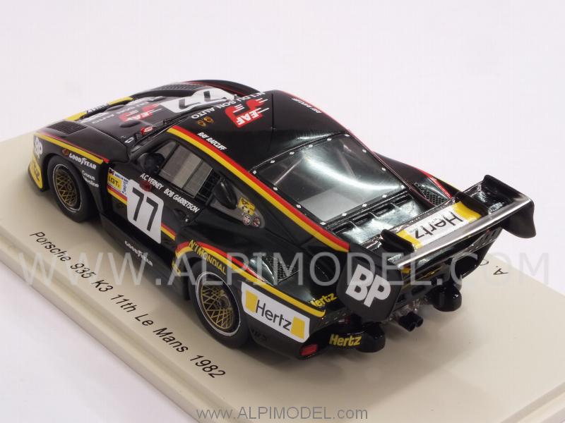 Porsche 935 K3 #77 Le Mans 1982 Charlotte Verney - Garretson - Ratcliff - spark-model