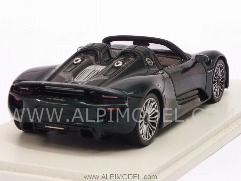Porsche 918 Spyder 2014 (Dark Green Metallic) - spark-model