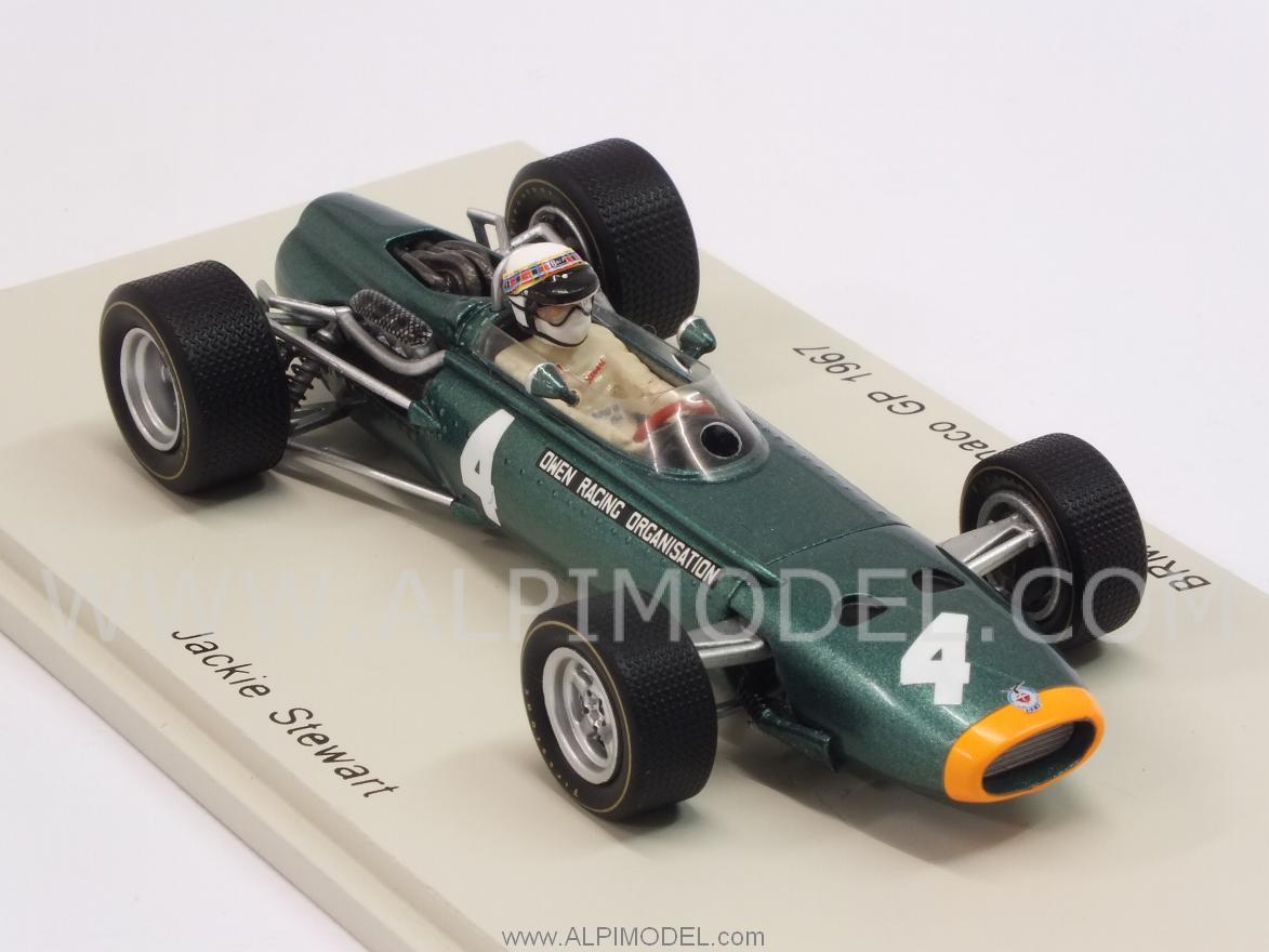 BRM P261 #4 GP Monaco 1967 Jackie Stewart - spark-model