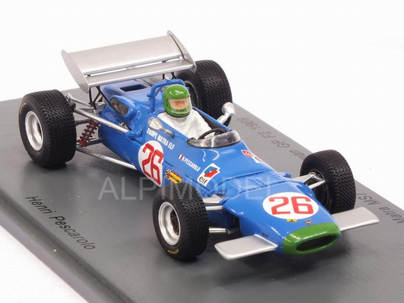 Matra MS7 #26 Winner GP Germany F2 1969 Henri Pescarolo - spark-model