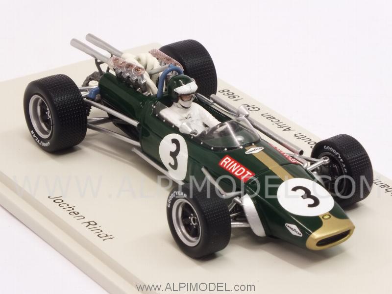 Brabham BT24 #3 GP South Africa 1968 Jochen Rindt - spark-model