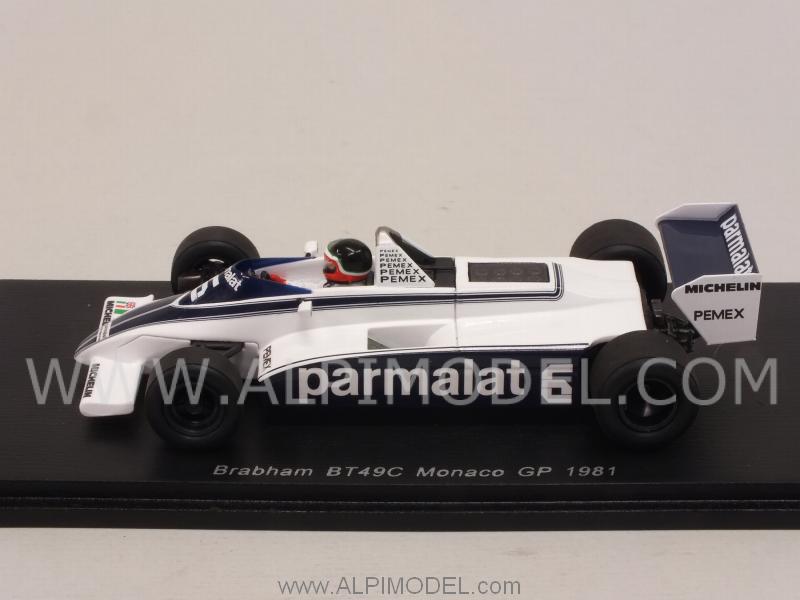 Brabham BT49C #6 GP Monaco 1981 Hector Rebaque - spark-model