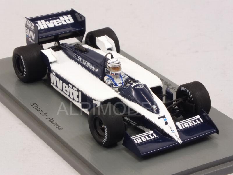 Brabham BT55 BMW #7 GP Monaco 1986 Riccardo Patrese - spark-model