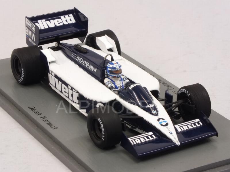 Brabham BT55 #8 GP Canada 1986 Derek Warwick - spark-model