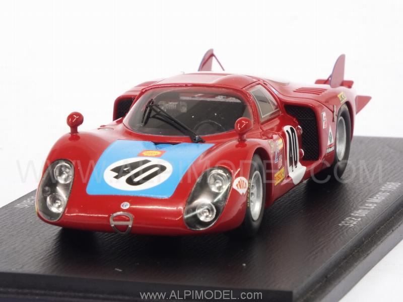 Alfa Romeo 33/2 #40 Le Mans 1968 Casoni - Biscaldi by spark-model