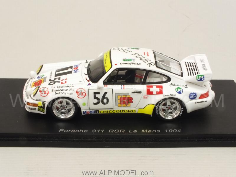 Porsche 911 RSR #56 Le Mans 1994 Vuillaume - Goueslard - Haberthur - spark-model
