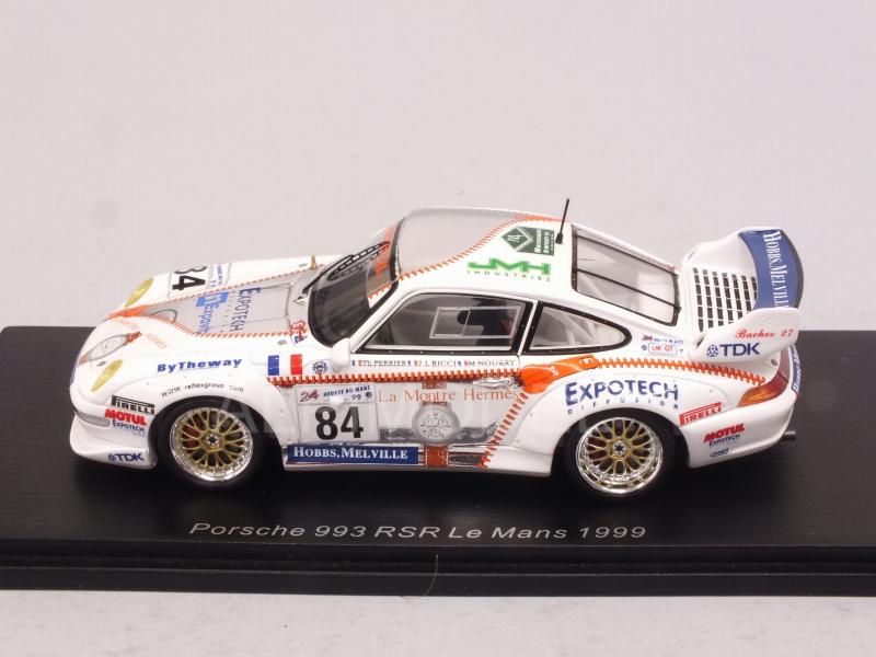 Porsche 911 RSR #84 Le Mans 1999 Perrier - Ricci - Nourry - spark-model