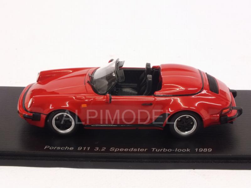 Porsche 911 3.2 Speedster Turbo-Look 1989 (Red) - spark-model