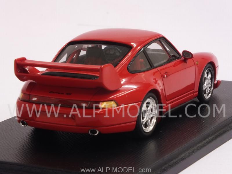 Porsche 911 RS (993) Clubsport 1995 (Red) - spark-model