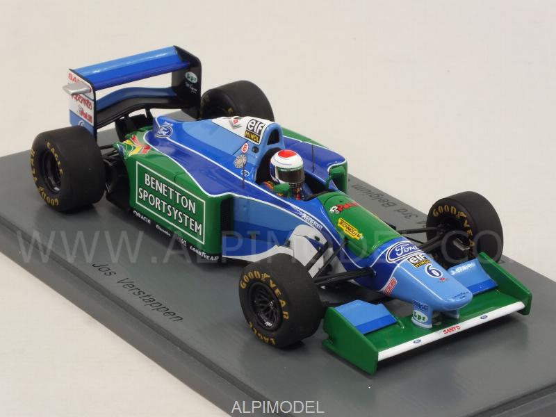 Benetton B194 #6 GP Belgium 1994  Jos Verstappen - spark-model