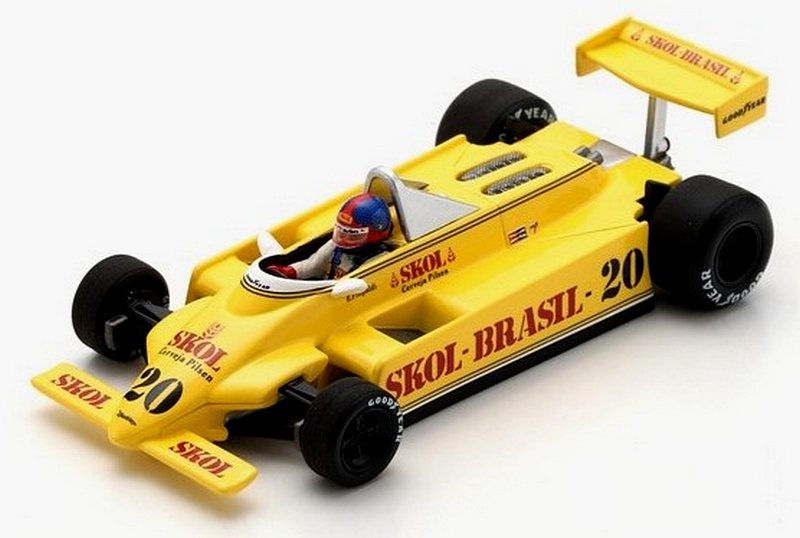 Fittipaldi F8 #20 British GP 1980 Emerson Fittipaldi by spark-model
