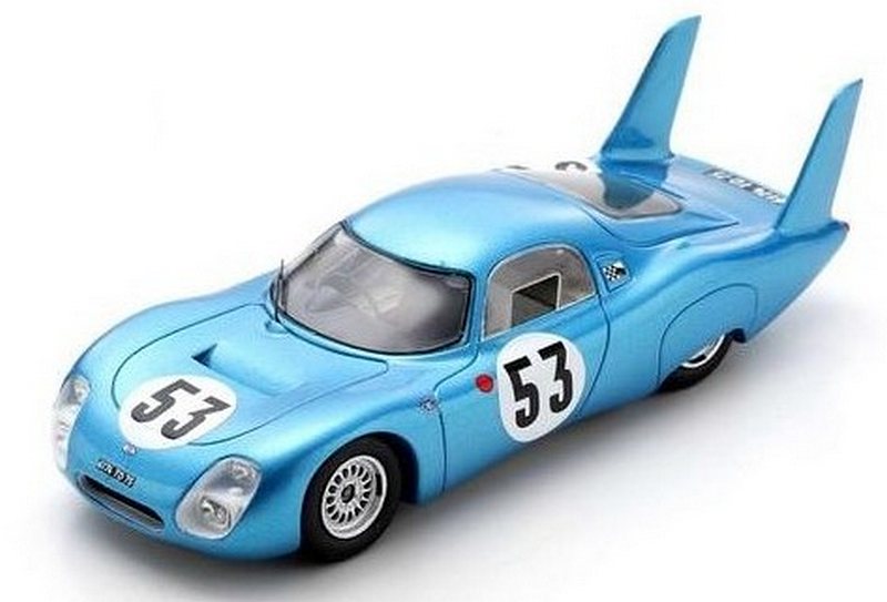 CD SP 66 #53 Le Mans 1967 Guilhaudin - Bertaud by spark-model